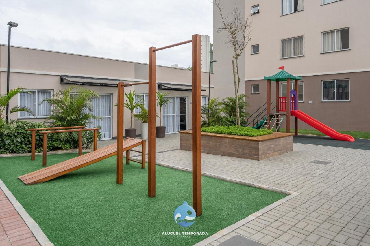 Апартаменты Apartamento 150M Da Praia Com Sacada, Wi-Fi Ar Condicionado, Piscina, Portaria 24H, Playground E Vaga De Garagem Писаррас Экстерьер фото